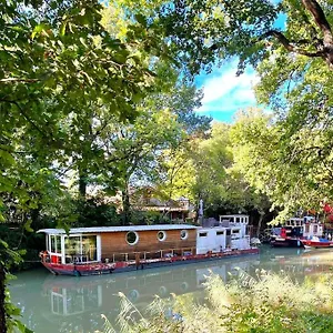  Bateau-hôtel Insolite Peniche Amazonie Canal Du Midi France